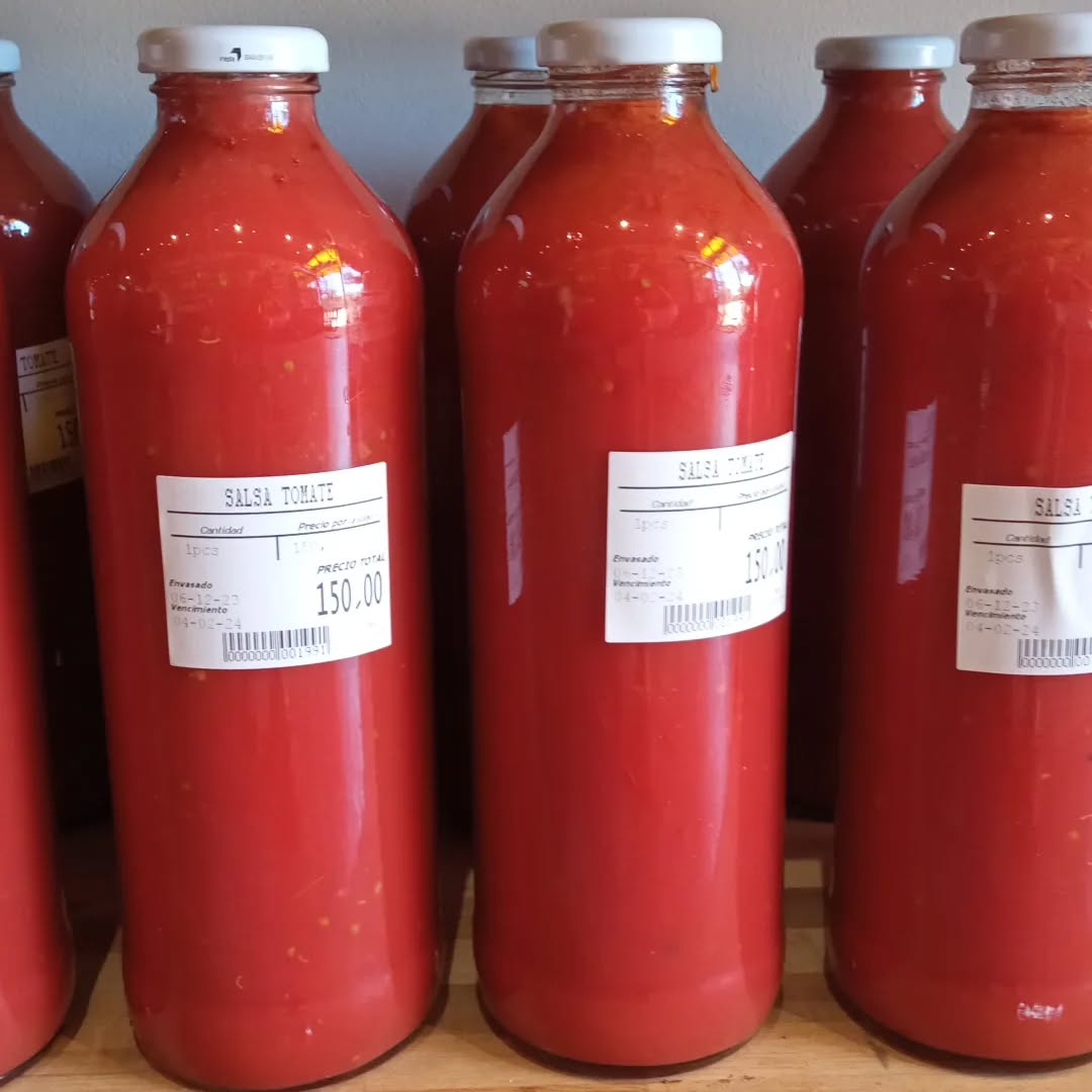 Salsa de Tomate Casera